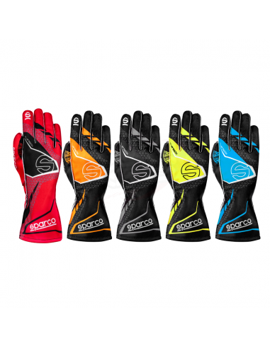 Guantes Sparco K-Attack Negro/Naranja...
