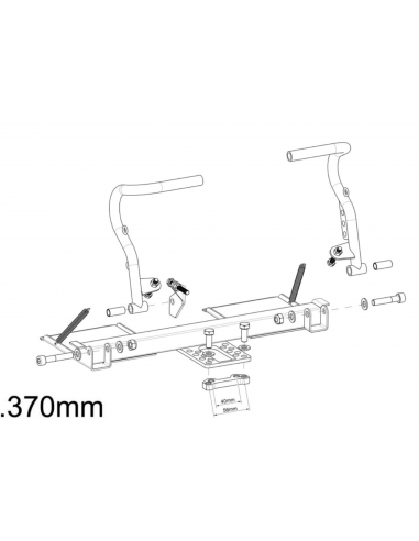 Pedales Completos con Apoyapies Cadete
