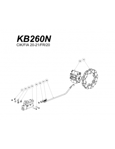 Kit Completo Freno Trasero MA20