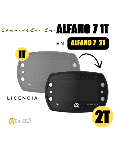 Licencia Upgrade Alfano 7 1t a 2t