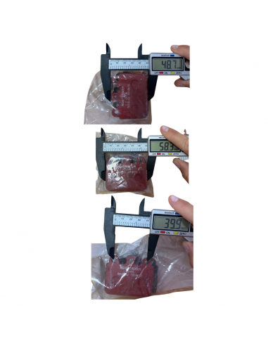 Pastillas Freno MA20 Trasera Rojas