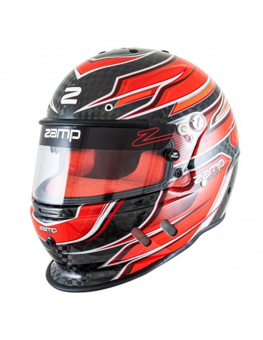 Casco Zamp RZ 67D Carbono Rojo