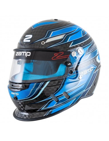 Casco Zamp RZ 67D Carbono Azul