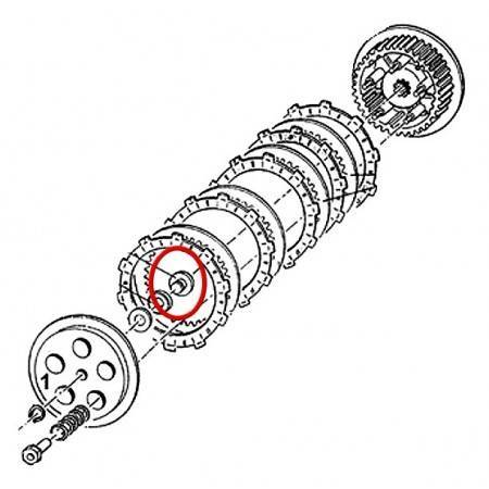 Empujador Varilla EmbragueTM