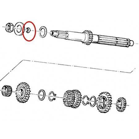 Retén Eje Primario TM 5x9x2