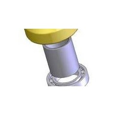 Separador Buje 25mm Tecno