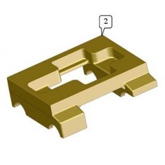 Base motor Magnesio Plana Tecno