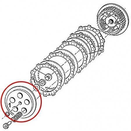 Plato Embrague Completo TM