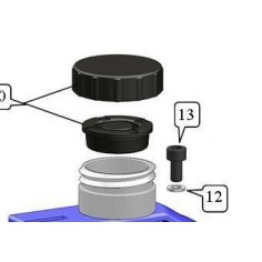 Tapa y Diafragma Bomba Tecno FT14