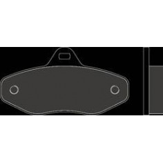 Pastillas Freno Tras. Galfer GP FD385