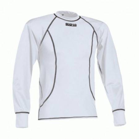 Camiseta Interior Sparco Manga Larga Blanco