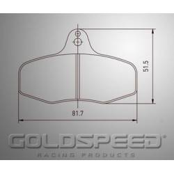 Pastillas Freno Intrepid EVO 3 Goldspeed