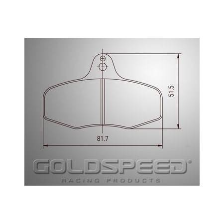 Pastillas Freno Intrepid EVO 3 Goldspeed