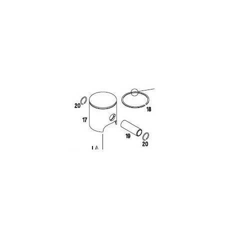 Pistón Rotax Max 53,95 Nº 17 - 18