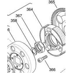 Tuerca Hexagonal Embrague X30 2013 Nº 367