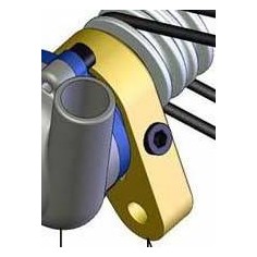 Pletina Soporte Bomba Agua Magnesio