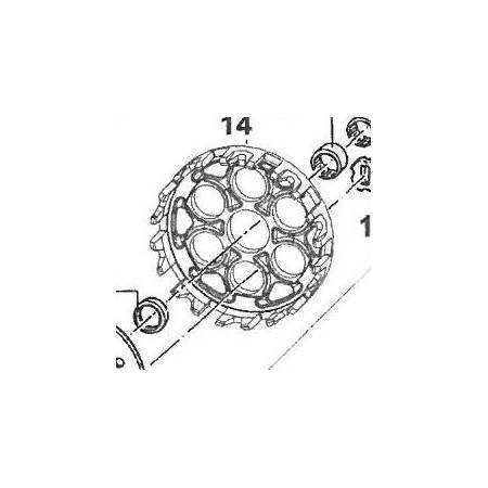Campana Embrague TM KZ10B/C