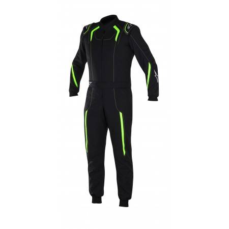 Mono Alpinestars KMX-5 2017 Negro/Verde Fluo