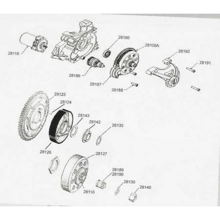 Arandela Interior Embrague PRD disco
