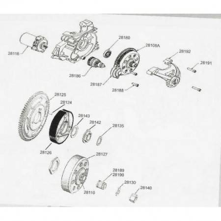 Tuerca Interior Embrague PRD M20