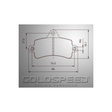 Pastillas Topkart Flash Goldspeed