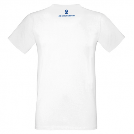 Camiseta 40 Aniversario Sparco Blanco