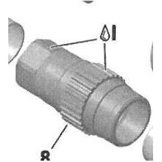 Eje Hueco Rotax DD2 Nº8
