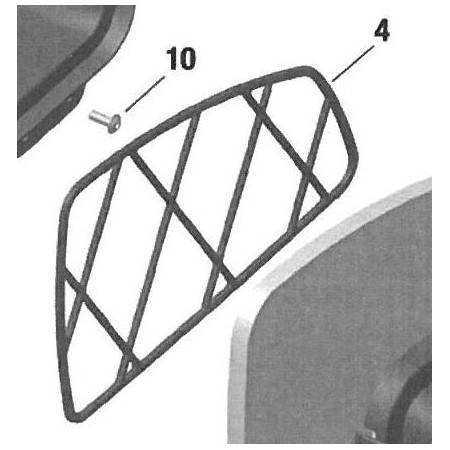 Soporte Filtro Esponja Rotax DD2 Nº4