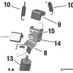 Pletina Soporte Escape Rotax DD2 Evo Nº8