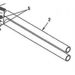 Tubo Paragolpes Rotax DD2 Nº2