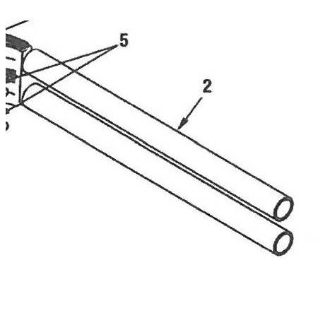 Tubo Paragolpes Rotax DD2 Nº2