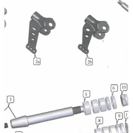 Eje Mangueta Tecno Cadete 17mm