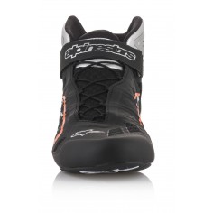 Botas Alpinestars Tech-1 KZ Negro/Naranja Fluo 2