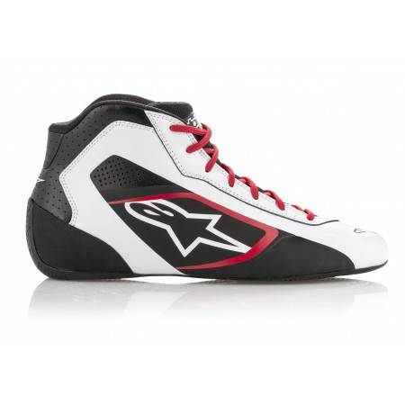 Botas Alpinestars Tech-1 K Start 2018 Blanco/Rojo