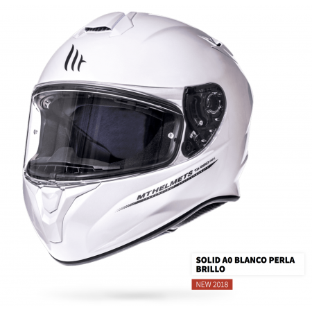 Casco MT Targo Blanco Perla