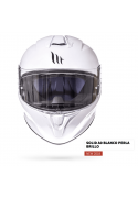 Casco MT Targo Blanco Perla