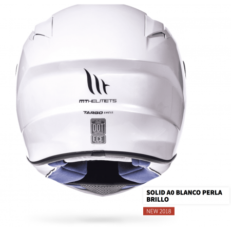 Casco MT Targo Blanco Perla