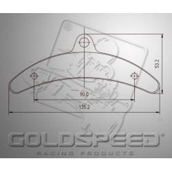 Pastillas Freno Tras. Birel Goldspeed