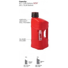 Bidón Gasolina Prooctane 10L + Manguera 2