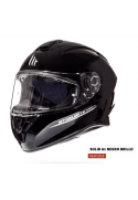 Casco Targo Negro Brillo
