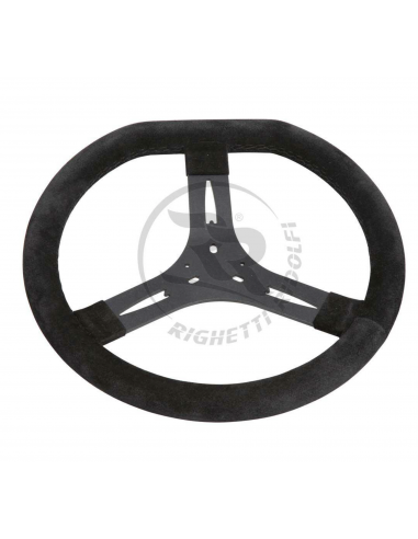 Volante RR 340mm Gamuza