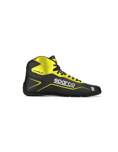 Botas Sparco K-Pole Negro/Amarillo Fluo