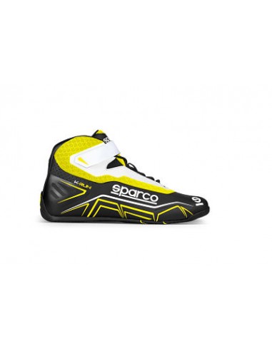 Botas Sparco K-Run Negro/Amarillo Fluo