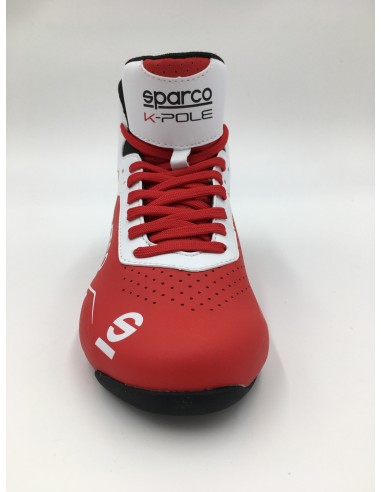 botas Sparco K-Pole Rojo/Blanco