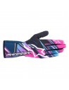 Guantes Alpinestars Tech-1 K Race V2 Competition Fuchsia/Blanco