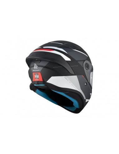 Casco MT Targo S Kay Negro/gris mate