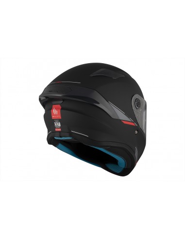 Casco MT Targo S Solid Negro Mate