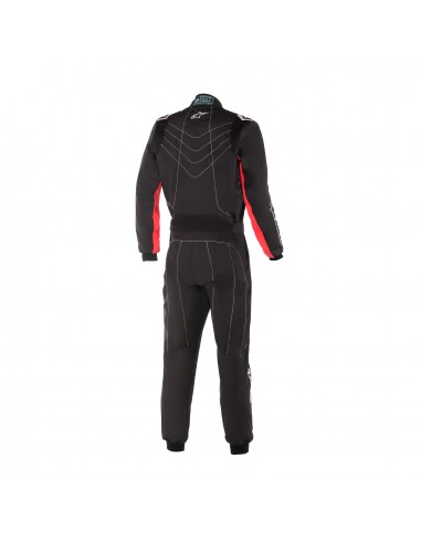 Mono Alpinestars KMX-9 V3 Negro/Rojo FIA