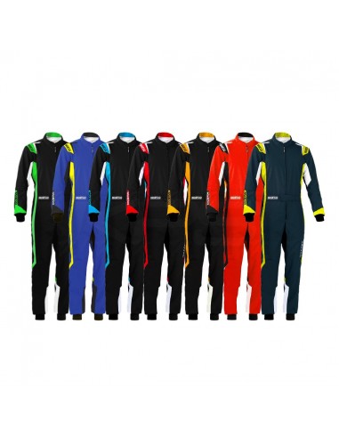 Mono Sparco Thunder Niño Rojo/Negro