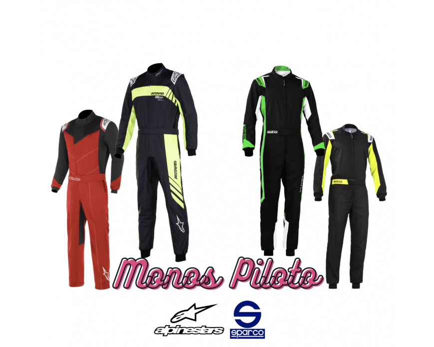 Monos Piloto Karting ® Distribuidores Oficiales © Comprar Online